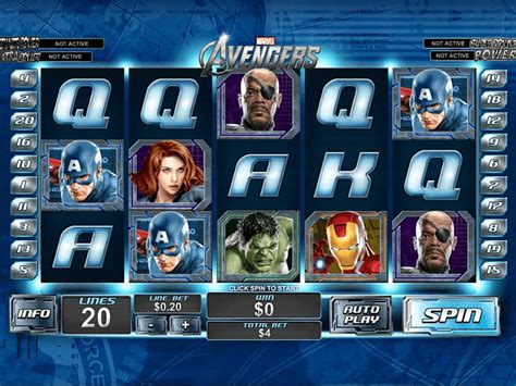 Play Avengers Slot Game Online .